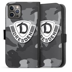 Sideflip mit langer Lasche schwarz