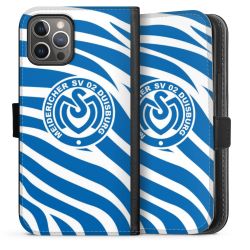 Sideflip mit langer Lasche schwarz