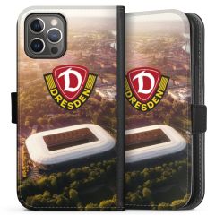 Sideflip mit langer Lasche schwarz