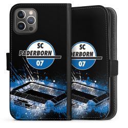 Sideflip mit langer Lasche schwarz