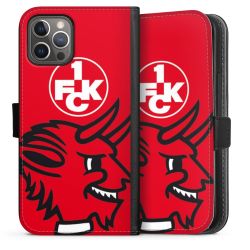 Sideflip mit langer Lasche schwarz