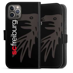 Sideflip mit langer Lasche schwarz