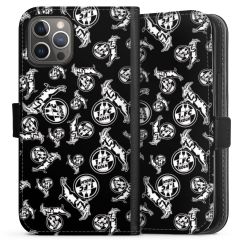 Sideflip mit langer Lasche schwarz