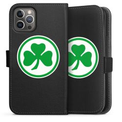 Sideflip mit langer Lasche schwarz