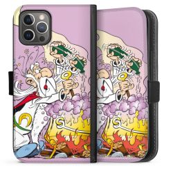 Sideflip mit langer Lasche schwarz