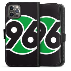 Sideflip mit langer Lasche schwarz