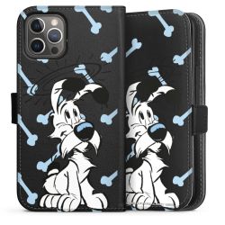 Sideflip mit langer Lasche schwarz