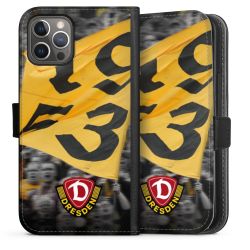 Sideflip mit langer Lasche schwarz