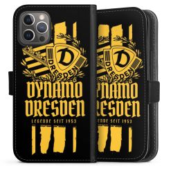 Sideflip mit langer Lasche schwarz