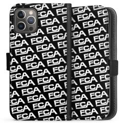 Sideflip mit langer Lasche schwarz