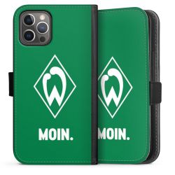 Sideflip mit langer Lasche schwarz