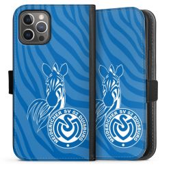 Sideflip mit langer Lasche schwarz