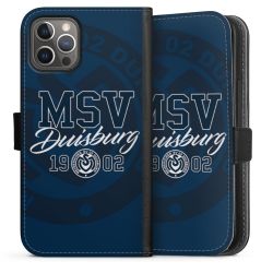 Sideflip mit langer Lasche schwarz