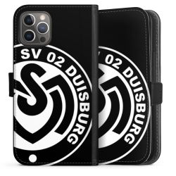 Sideflip mit langer Lasche schwarz