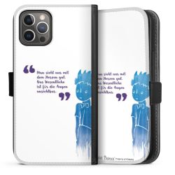 Sideflip mit langer Lasche schwarz