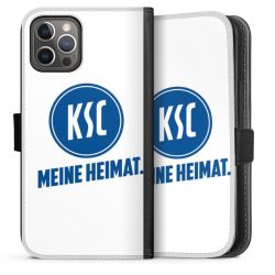 Sideflip mit langer Lasche schwarz