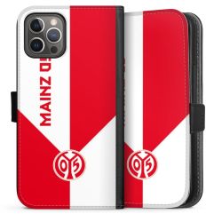 Sideflip mit langer Lasche schwarz