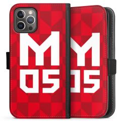 Sideflip mit langer Lasche schwarz