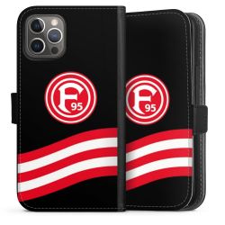 Sideflip mit langer Lasche schwarz