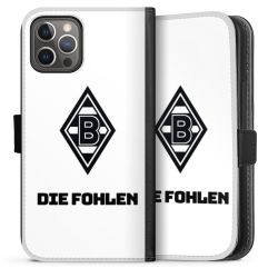 Sideflip mit langer Lasche schwarz