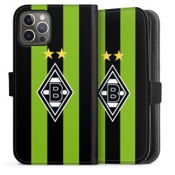 Sideflip mit langer Lasche schwarz