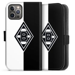 Sideflip mit langer Lasche schwarz