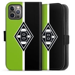 Sideflip mit langer Lasche schwarz