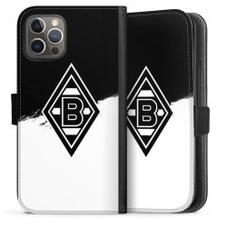 Sideflip mit langer Lasche schwarz