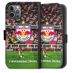 Sideflip mit langer Lasche schwarz