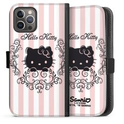 Sideflip mit langer Lasche schwarz