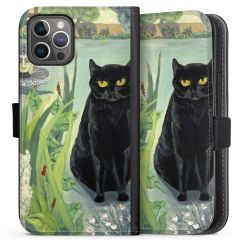 Sideflip Fodral med flap svart