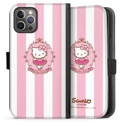 Sideflip mit langer Lasche schwarz