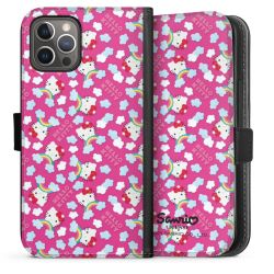 Sideflip mit langer Lasche schwarz