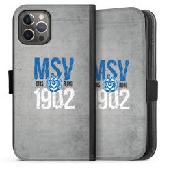 Sideflip mit langer Lasche schwarz