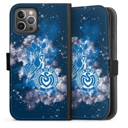 Sideflip mit langer Lasche schwarz