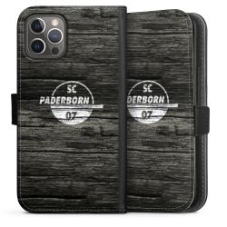 Sideflip mit langer Lasche schwarz