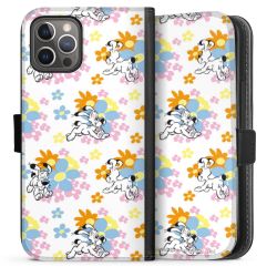 Sideflip mit langer Lasche schwarz