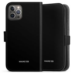 Sideflip mit langer Lasche schwarz