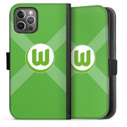 Sideflip mit langer Lasche schwarz