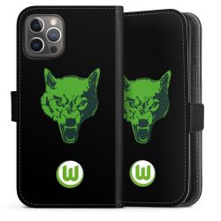 Sideflip mit langer Lasche schwarz