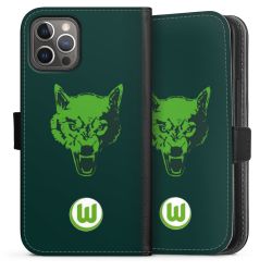 Sideflip mit langer Lasche schwarz