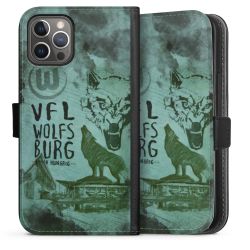 Sideflip mit langer Lasche schwarz