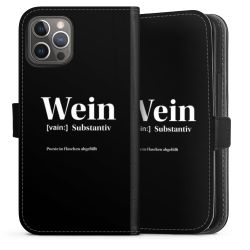 Sideflip mit langer Lasche schwarz