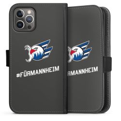 Sideflip mit langer Lasche schwarz