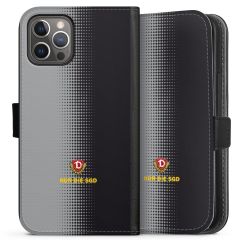 Sideflip mit langer Lasche schwarz