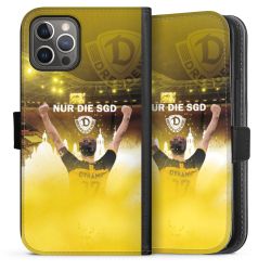 Sideflip mit langer Lasche schwarz