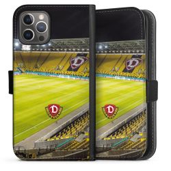 Sideflip mit langer Lasche schwarz