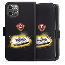 Sideflip mit langer Lasche schwarz