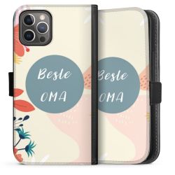 Sideflip mit langer Lasche schwarz