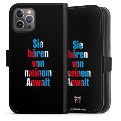 Sideflip mit langer Lasche schwarz